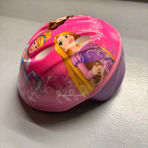 Casque de vélo enfant princesses 48-52 cm