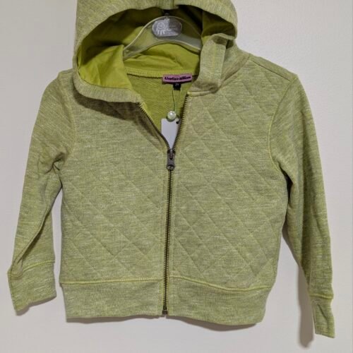 veste jaune/vert neuve gr 2