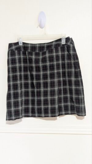 jupe short à carreaux