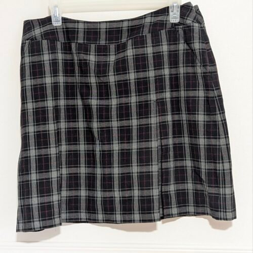 jupe short à carreaux