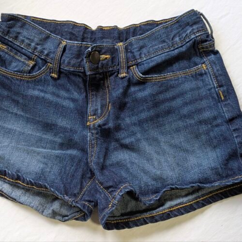 short en jeans taille avec élastique, gr 7