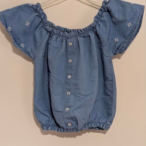 blouse enfants ,couleur jeans,