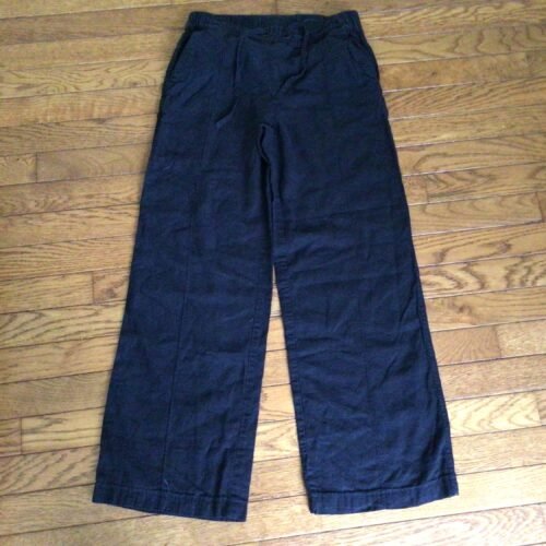 LOLË pantacourt style lin / noir / xSmall/ SUPER beau!