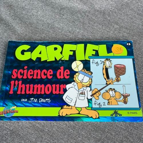 BD Garfield science de l’humour #13