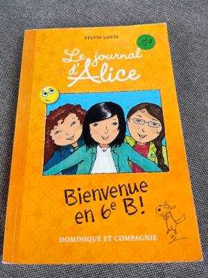 Romans Le journal d’Alice
Tome 1 à 9.  Lot complet 20$ ou 3$ chaque.