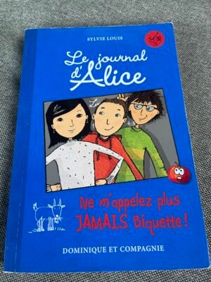 Romans Le journal d’Alice
Tome 1 à 9.  Lot complet 20$ ou 3$ chaque.