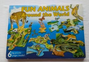 Gros livre de casse-têtes Animals ( textes en anglais)