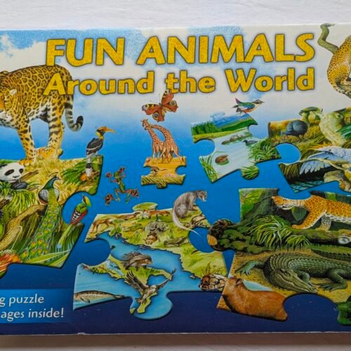 Gros livre de casse-têtes Animals ( textes en anglais)