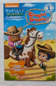 "Cowgirl Guppies" niveau 1 anglais (bilingue) avec autocollants