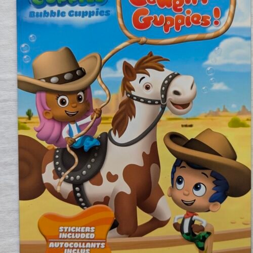 "Cowgirl Guppies" niveau 1 anglais (bilingue) avec autocollants