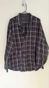chemise à carreaux rouge/bleu/gris Haggard gr XXL