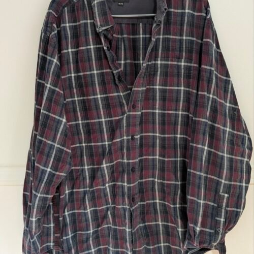 chemise à carreaux rouge/bleu/gris Haggard gr XXL