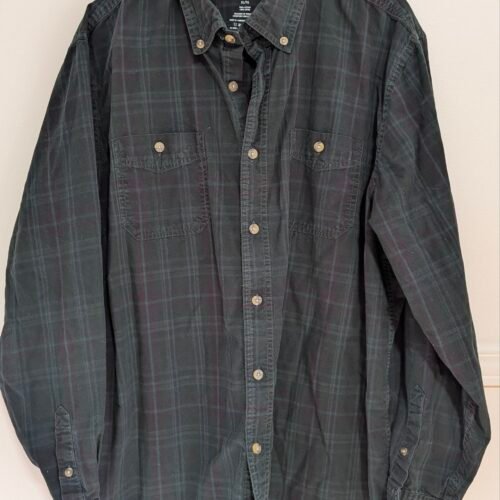 chemise WindRiver à carreaux vert forêt