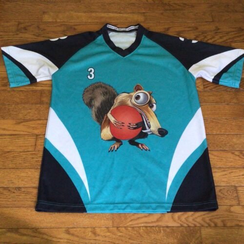 Chandail sport avec inscription TRIPLEM numéro 3 au dos / dek hockey st eustache / semble médium