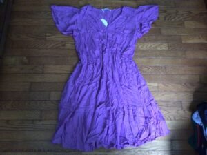 Belle robe neuve mauve/ 1xl / aura besoin repassage 🤪