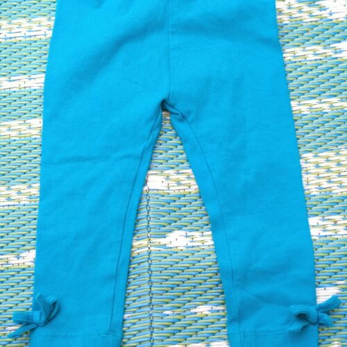 leggins bleu 9m