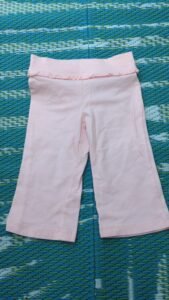 leggins rose 6-12 mois