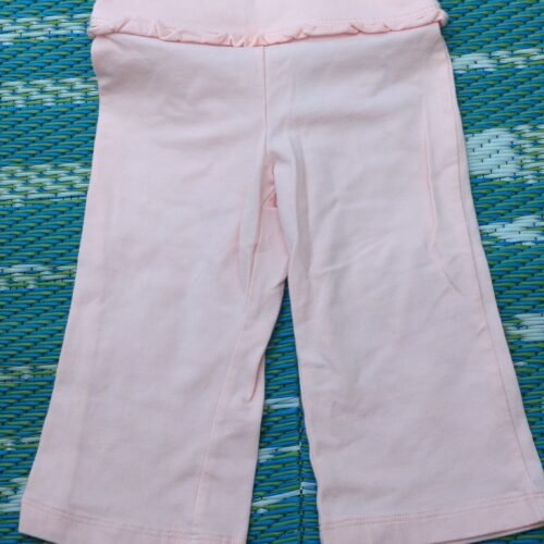 leggins rose 6-12 mois