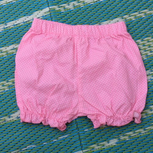 cache-couche 0-3 moi rose à pois
