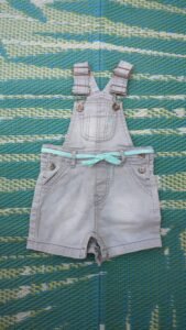 salopette - short 12 mois