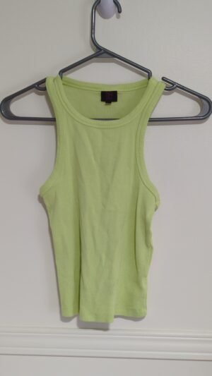 camisole jaune/vert