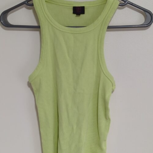 camisole jaune/vert