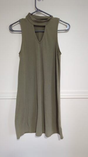 robe courte kaki Aéropostale