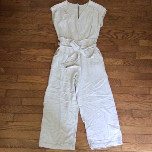 Superbe salopette semble small / style lin