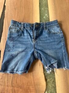 Short jeans léger avec étoiles 12
