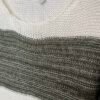 Chandail long en laine pentagone L