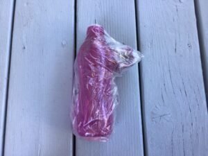 Bouteille neuve rose