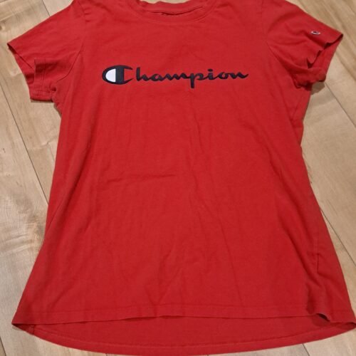 T-Shirt rouge champion M