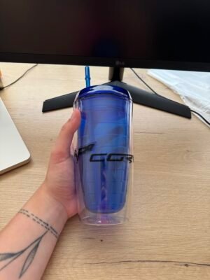 Verre en plastique corvette neuf