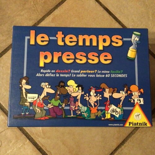 Jeu le temps presse