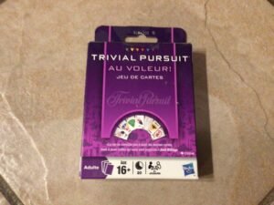Jeu de carte trivial pursuit