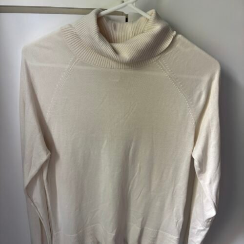 Chandail col roulé léger beige H&M Small