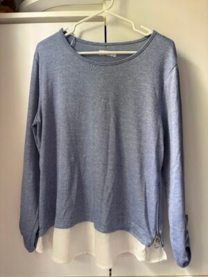 Chandail bleu Suzy shier large