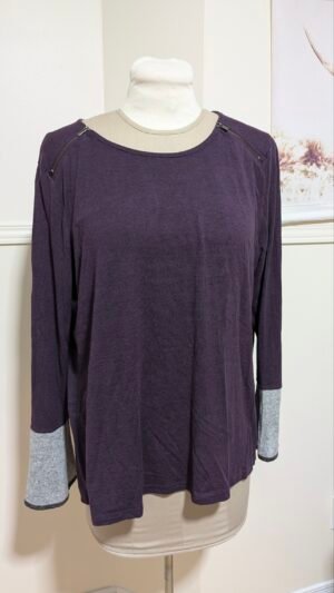 chandail mauve semble 2X