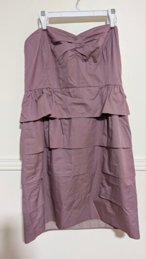 Belle robe cocktail sans bretelles J.CREW