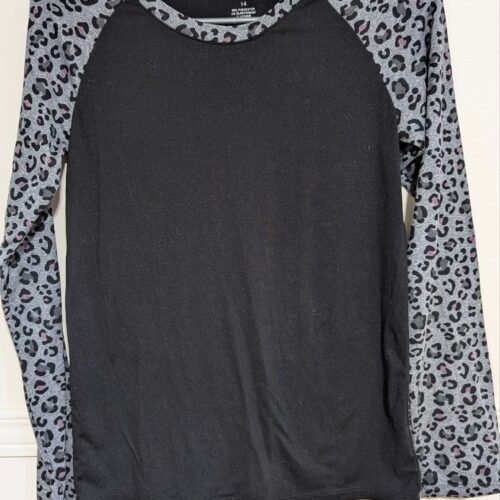 chandail manches léopard tag gr 14