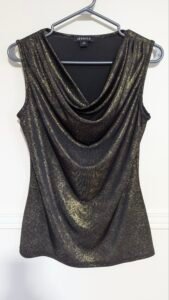 camisole à motifs dorés Jessica