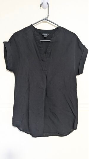 belle chemise noire RACHEL