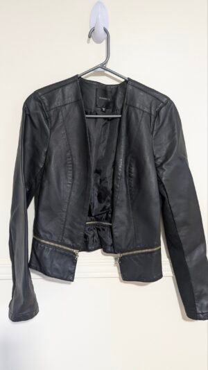 Beau veston en faux cuir DYNAMITE