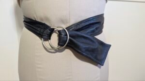 ceinture en cuir souple