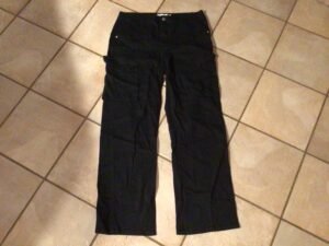 Pantalon Refugee large / noir