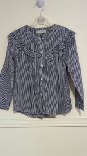 chemise rayée bleu Sara girls gr8