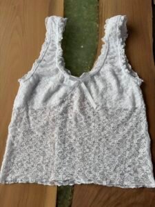 Camisole dentelle blanche G Ardene