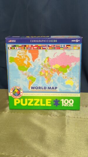 casse-tête carte du monde 100 pieces