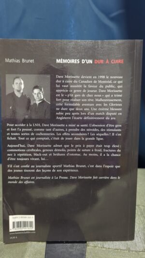 Livre " Mémoire d' un dure à cuire"