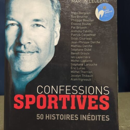 Livre " Confessions sportives "